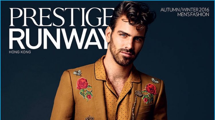 Nyle DiMarco 2016 Prestige Runway Hong Kong Cover