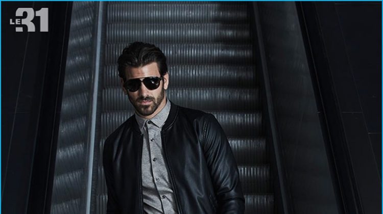 Nyle DiMarco is Ready for Travel in Simons’ LE 31 Lookbook