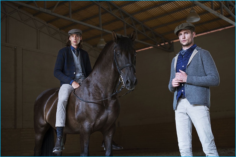 Channeling a country spirit, Joel Frampton and Josh McGhee embrace classic style with Paul Taylor.