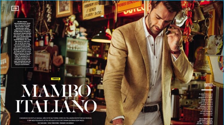 Mambo Italiano: Rafael Lazzini Dons Italian-Inspired Styles for VIP Brasil