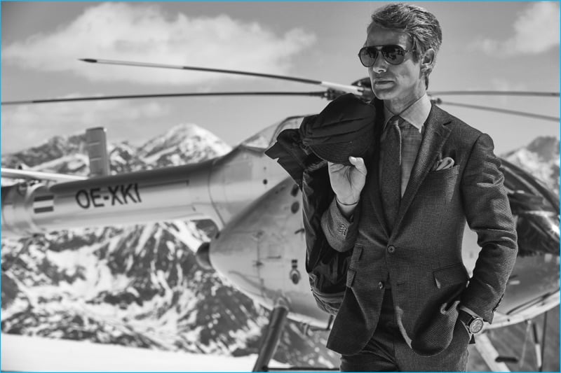 Ralph lauren purple label 2016 fall winter campaign