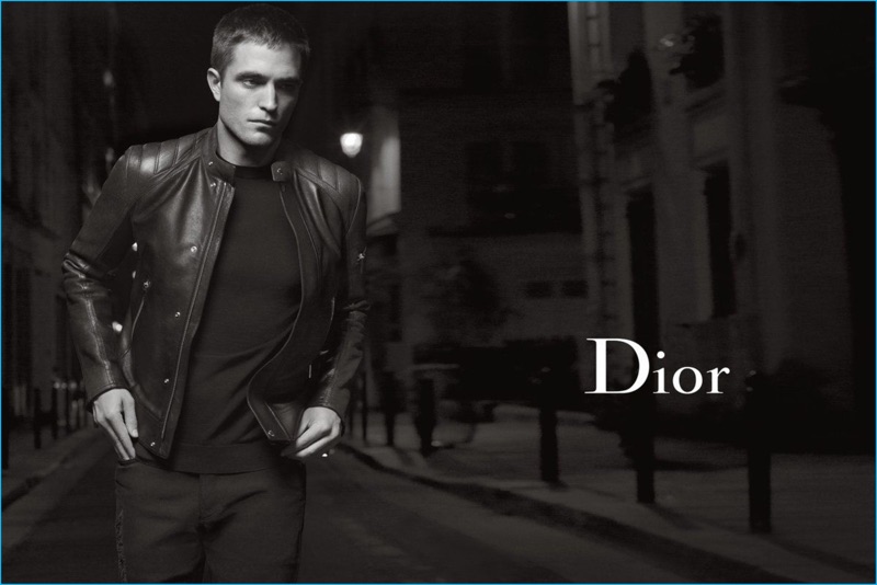 Robert Pattinson pictured in a leather jacket for Dior Homme's spring-summer 2017 campaign. » Robert Pattinson Returns for Dior Homme's S/S '17 Campaign Robert Pattinson pictured in a leather jacket for Dior Homme's spring-summer 2017 campaign.