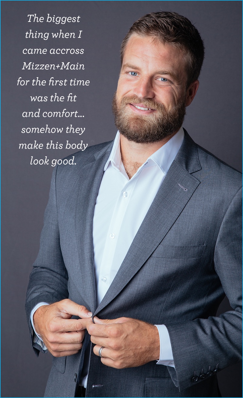 Ryan Fitzpatrick signs on as Mizzen+Main's latest celebrity brand ambassador.