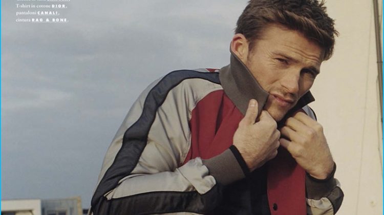 Scott Eastwood Channels Retro Style for GQ Italia Shoot