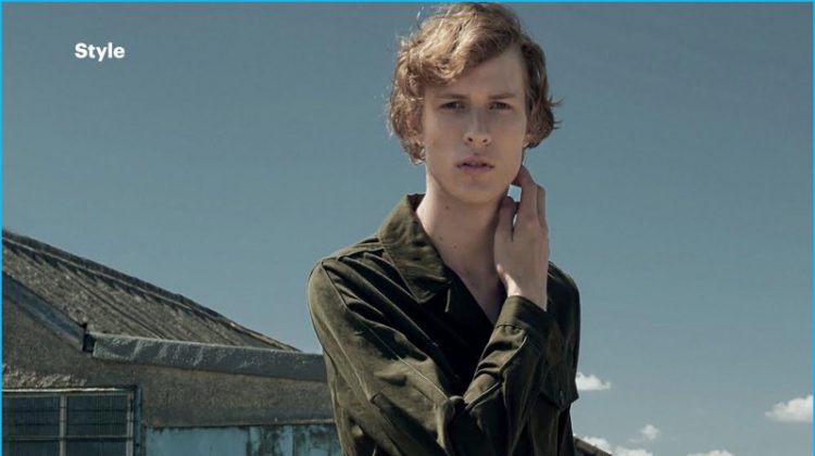 Sven de Vries Makes a Grounded Statement in Fall Prints for Esquire Singapore