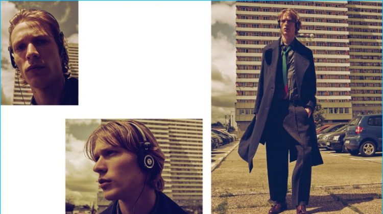 Work Out: Sven de Vries Dons Tailoring for L’Officiel Hommes