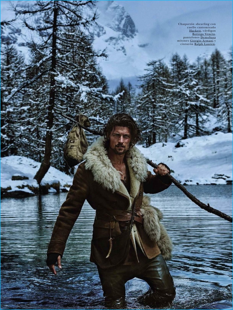 Shearling clearance jacket gq