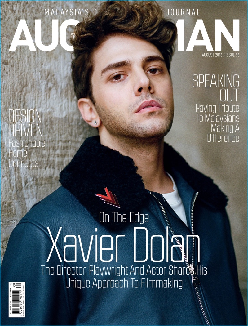 Xavier Dolan covers the August 2016 issue of August Man Malaysia.