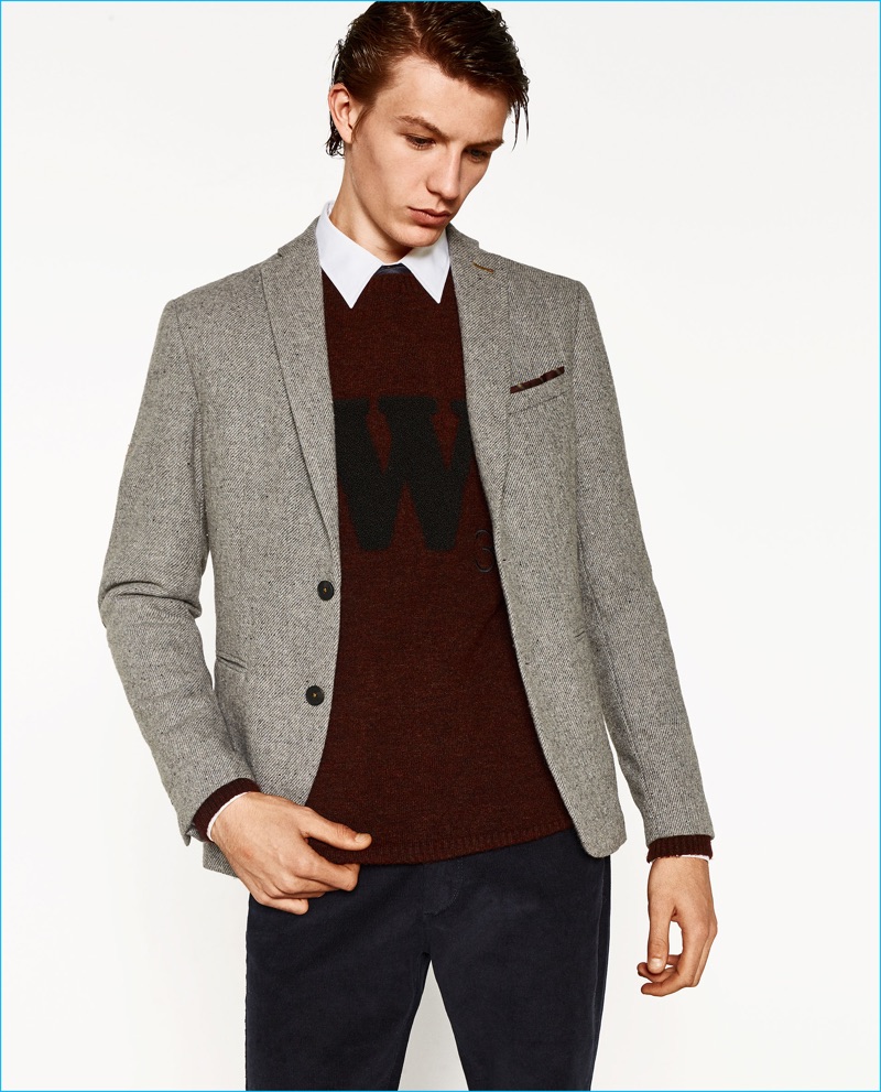 Zara deals mens blazer