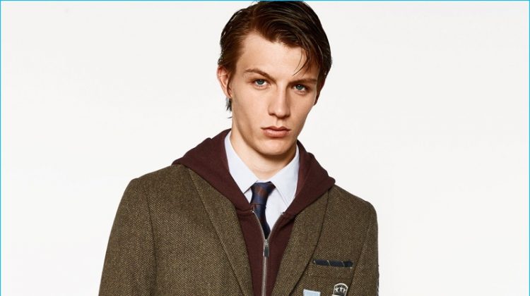 College League: Zara Man Goes Preppy for Fall