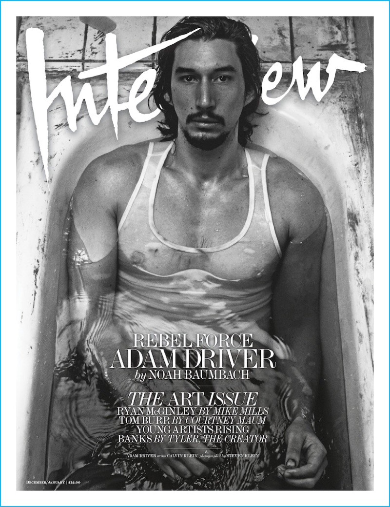 Adam Driver 2016 Interview Magazine Cover