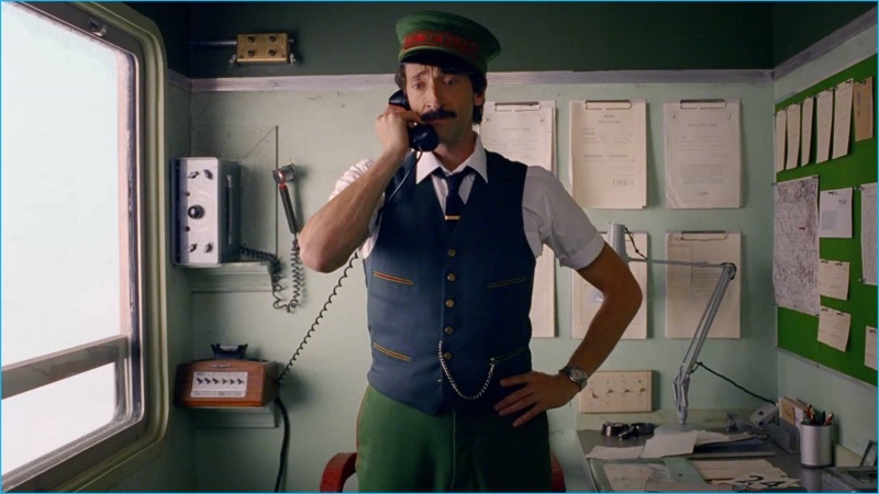 Adrien Brody stars in H&M's holiday 2016 film, directed by Wes Anderson.