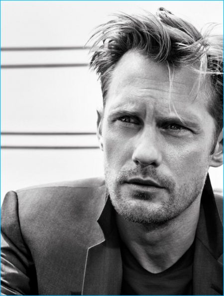 Alexander Skarsgård is Dashing in Dior Homme's Tailored Lines – The ...