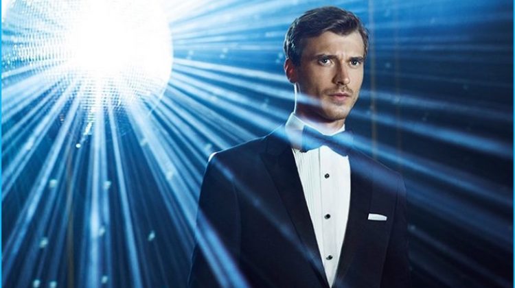 Clément Chabernaud Goes Formal for BOSS’ Holiday Campaign