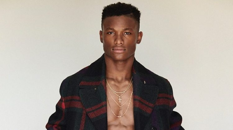 Brandon Harris Rocks Statement Fashions for Reflex Homme