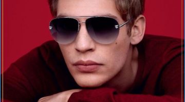 Baptiste Radufe Rocks Panthére de Cartier Aviators for New Campaign Baptiste Radufe Rocks Panthére de Cartier Aviators for New Campaign