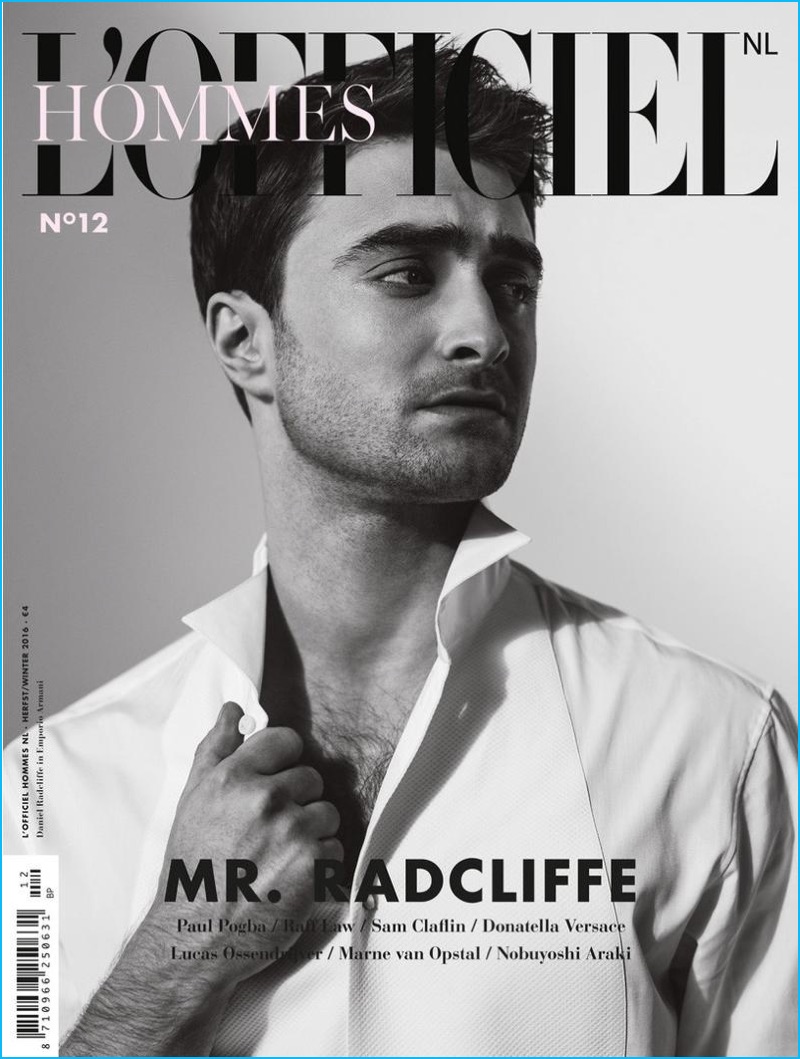 Daniel Radcliffe covers the latest issue of L'Officiel Hommes Netherlands.