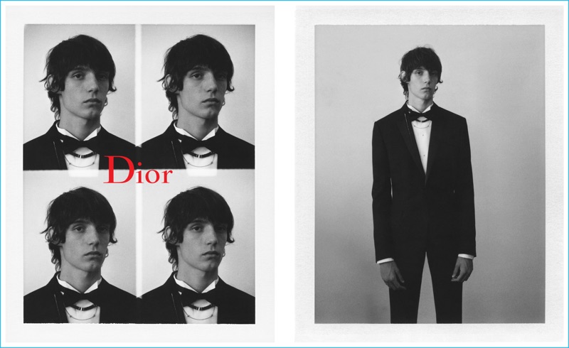 French brand Dior Homme serves up sartorial evening looks for its Black Carpet collection.