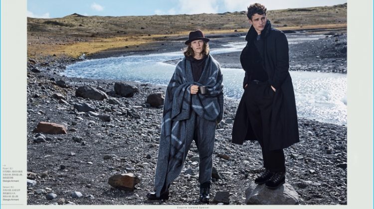Simon Nessman & Ryan Keating Take to Iceland for Esquire China Story