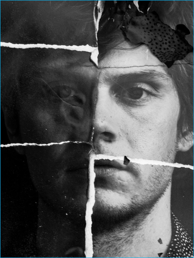 Actor Evan Peters sits for a haunting black & white portrait. » Evan Peters Links Up with The Laterals, Talks 'American Horror Story' Actor Evan Peters sits for a haunting black & white portrait.