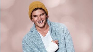 Jordan Barrett Stars in Forever 21's Holiday Campaign Jordan Barrett Stars in Forever 21's Holiday Campaign