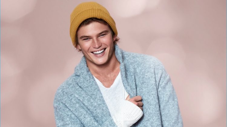 Jordan Barrett Stars in Forever 21’s Holiday Campaign