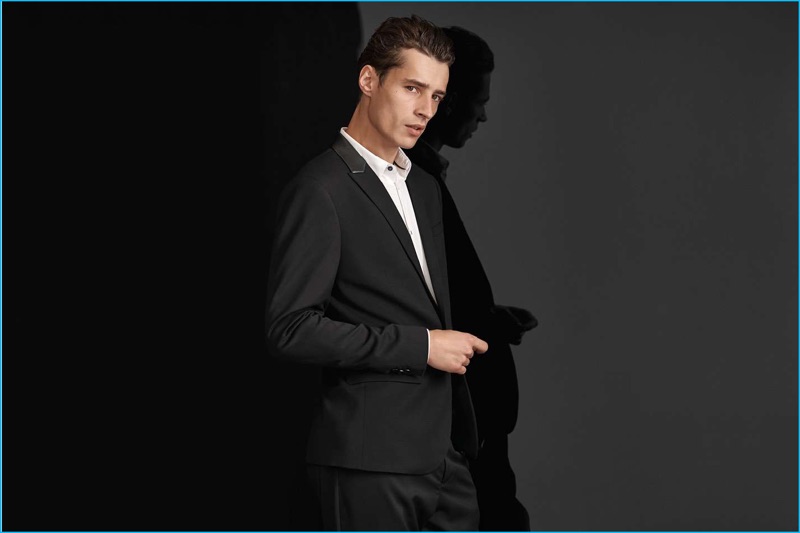 Dark Matter: Adrien Sahores Models Sleek H&M Styles – The Fashionisto