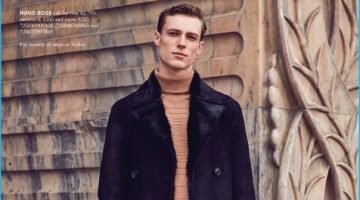 Tommaso de Benedictis Models Sleek Fall Style for Hudson's Bay Tommaso de Benedictis Models Sleek Fall Style for Hudson's Bay