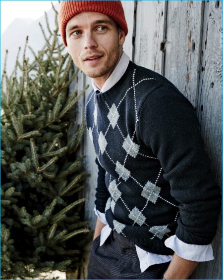 JCrew December 2016 Mens Style Guide Argyle Sweater