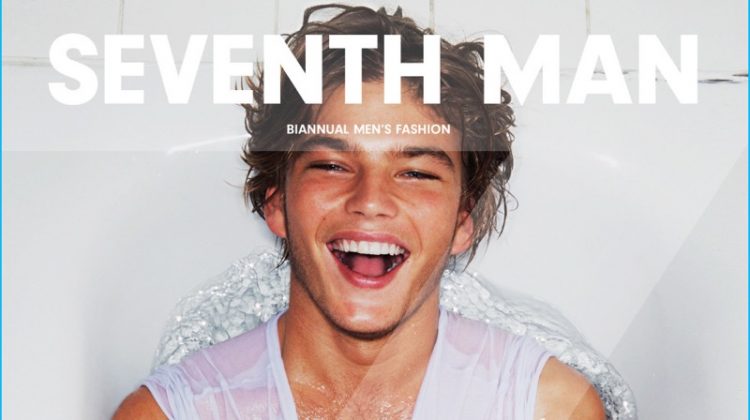Jordan Barrett is All Smiles for Seventh Man Cover Story