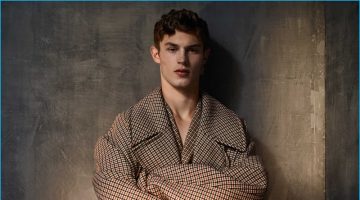 Kit Butler Models Checks & Plaids for How to Spend It Kit Butler Models Checks & Plaids for How to Spend It