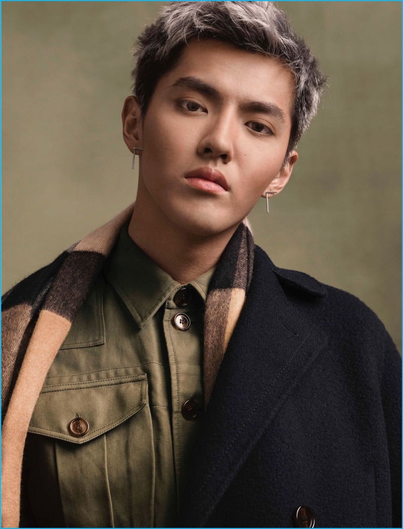 Kris wu 2016 burberry style edit photo shoot