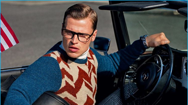 In Style We Trust: Lars Burmeister Channels 60s Prep for Lufthansa