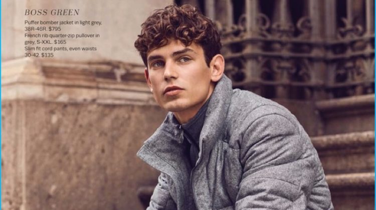 Arthur Gosse Models Fall Neutrals for Lord & Taylor