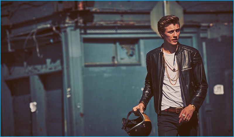 Lucky Blue Smith 2016 Eli Halili Fall Winter Campaign 007