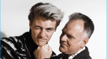 Lucky Blue Smith Poses with Family for Paper Magazine Shoot