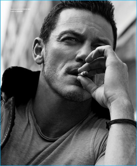 Luke Evans 2016 Photo Shoot Essential Homme 001