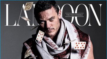Luke Evans Covers The Fashionable Lampoon, Talks Aesthetics & Fashion Luke Evans Covers The Fashionable Lampoon, Talks Aesthetics & Fashion