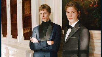Mango Man Goes Formal for Chic French Holiday