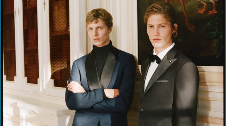 Mango Man Goes Formal for Chic French Holiday