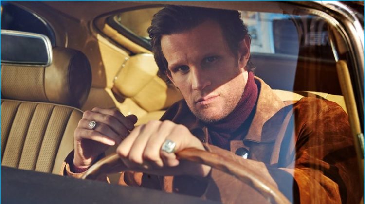 Matt Smith Hits the Town with Mr Porter, Talks 'The Crown'