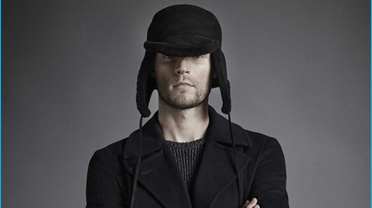 Mikus Lasmanis Models Fall Coats for GQ México