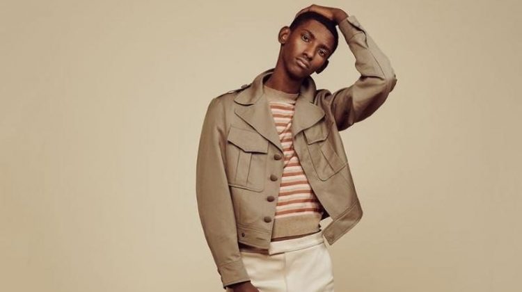 Myles Dominique Looks to Spring in New WWD Editorial