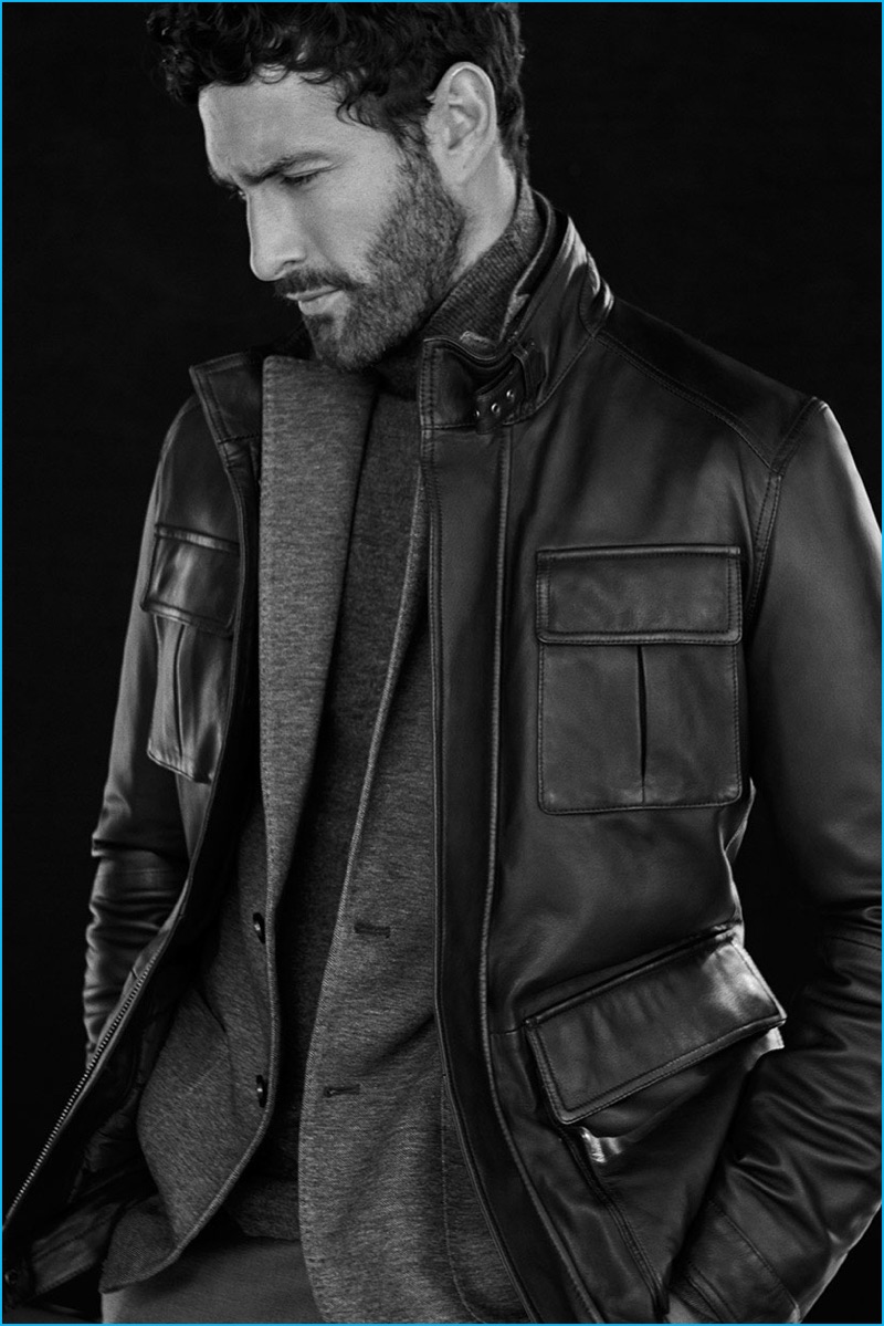 Noah Mills is Striking in Massimo Dutti Tailoring – The Fashionisto