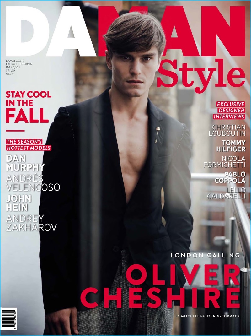 Oliver Cheshire covers the fall-winter 2016 edition of Da Man Style. » Oliver Cheshire Covers Da Man Style, Talks Highs & Lows of Modeling Oliver Cheshire covers the fall-winter 2016 edition of Da Man Style.