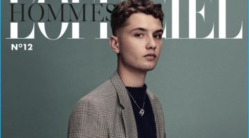 Rafferty Law Models Fall Tailoring for L'Officiel Hommes Netherlands Cover Story
