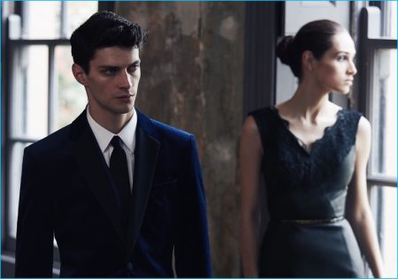 Matthew Bell Dresses for the Holidays in Reiss' Formal Attire