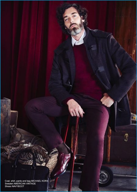 Richard Biedul Covers Lui Italia, Charms in Fall Tailoring – The ...