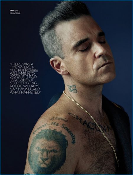 Robbie williams 2016 photo shoot attitude magazine