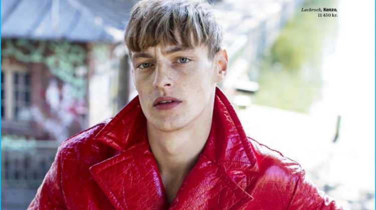 Roberto Sipos Rocks Standout Coats & Tailoring for Icon Magazine